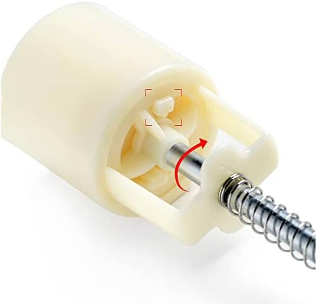 White moon cake mould press mechanism with rotating handle and inset cavity
