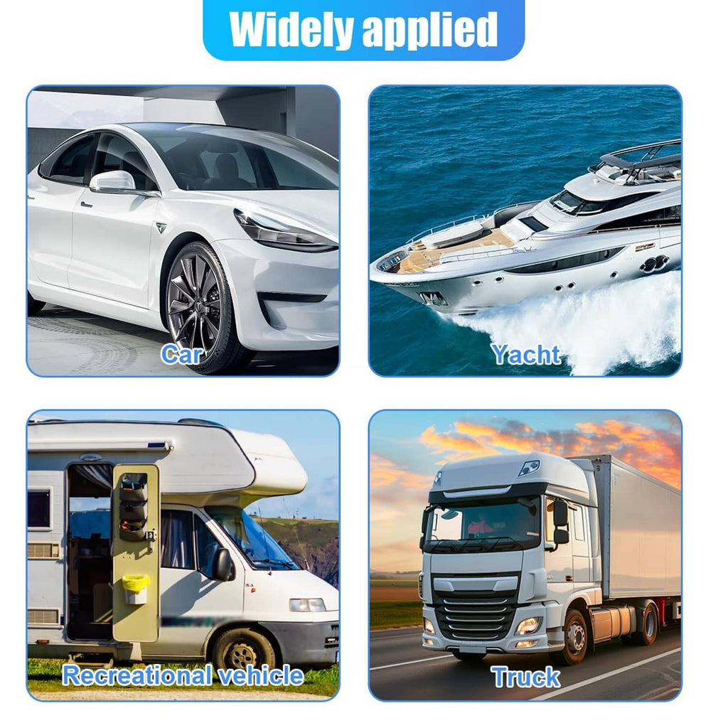 Battery terminal shim use graphic for cars, trucks, and boats