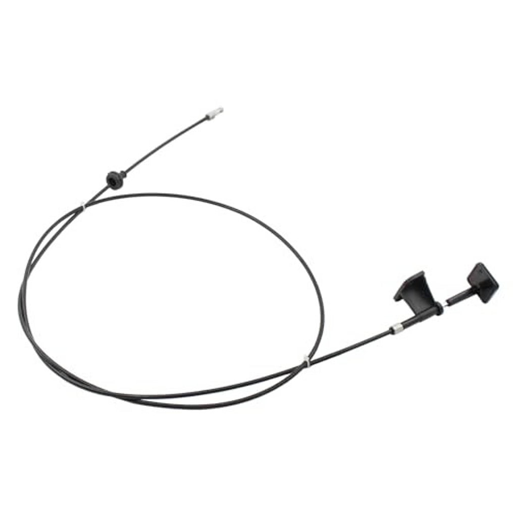Honda CR-V hood latch release pull cable with black handle and cable