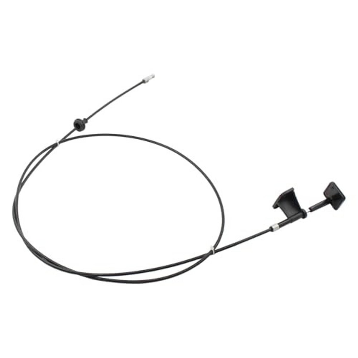 Honda CR-V hood latch release pull cable with black handle and cable