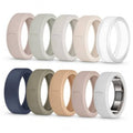 10-pack ring covers in mixed colors, S size, for Oura Ring Gen 5