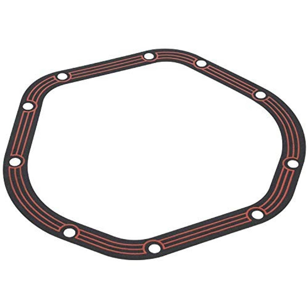 Dana 44 differential cover gasket, hexagonal seal profile with round bolt holes
