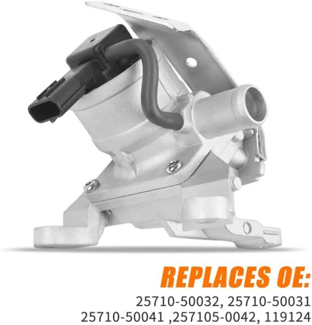 Secondary air injection check valve with silver housing and black vacuum hose fitting