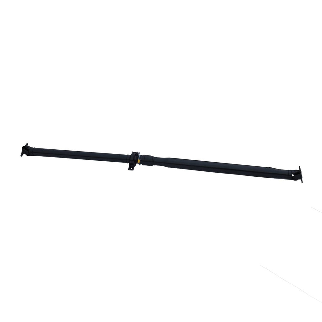 Rear driveshaft assembly long profile, dark shaft with central coupling