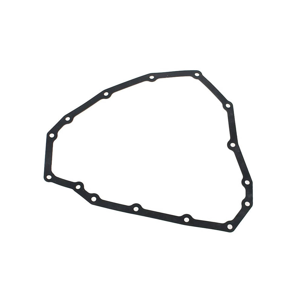 Transmission oil filter gasket, black rubber with mounting holes