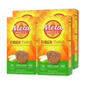 Metamucil Fiber Thins apple crisp packets, pack of 4 boxes