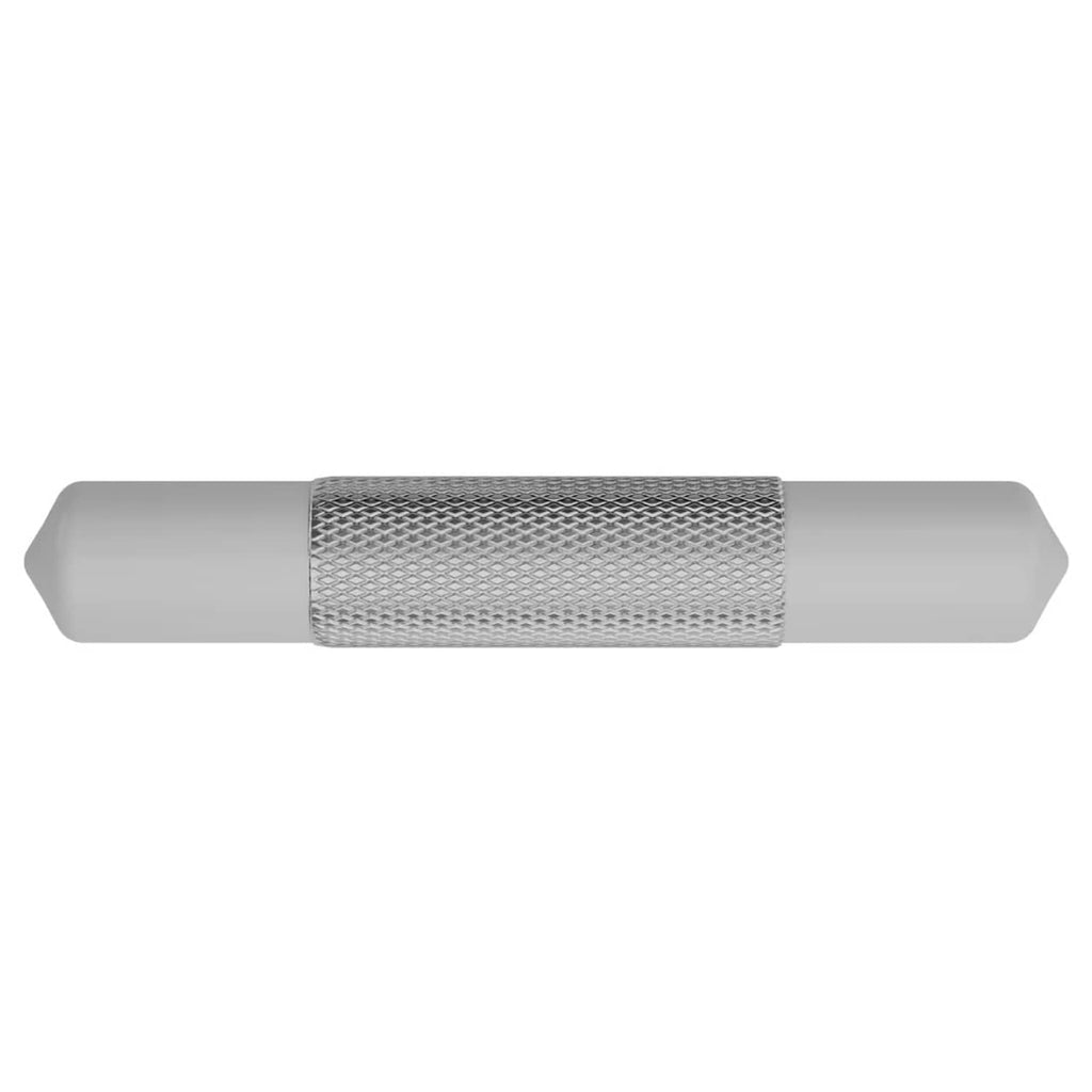 Front sight adjustment tool knurled grip sleeve between rubber end caps, centered view