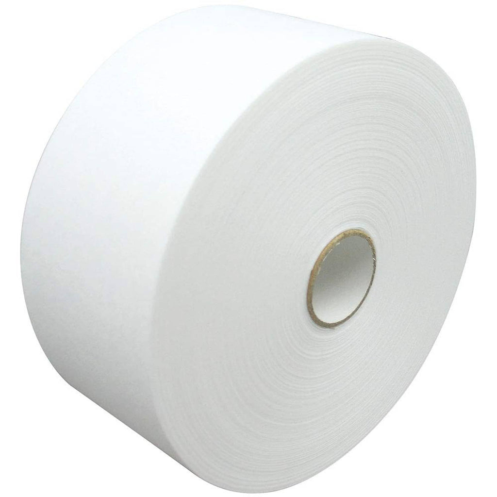 Non-woven epilating roll, white roll with inner core hole