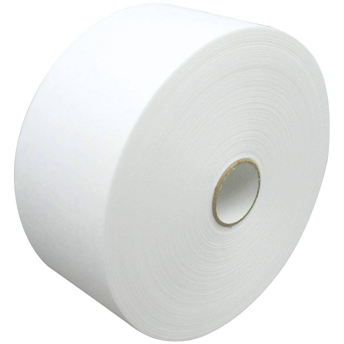 Non-woven epilating roll, white roll with inner core hole