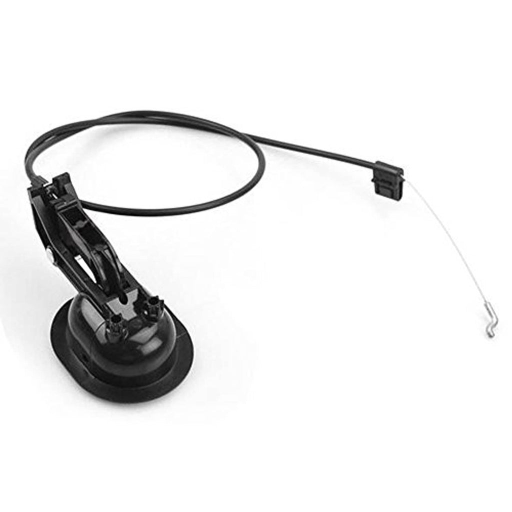 Recliner release pull cable set with black base and wire release pin