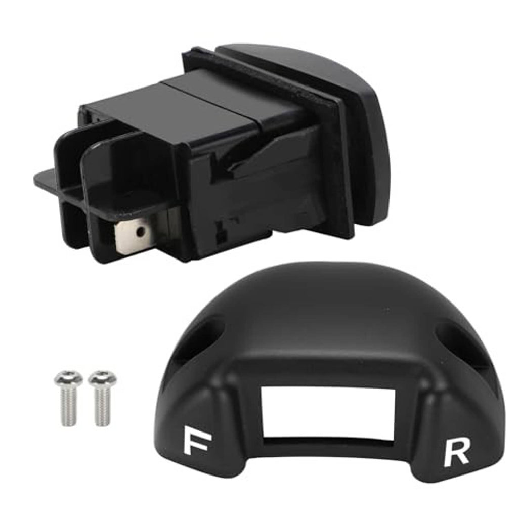 48V golf cart forward and reverse switch assembly with black housing and F/R markings