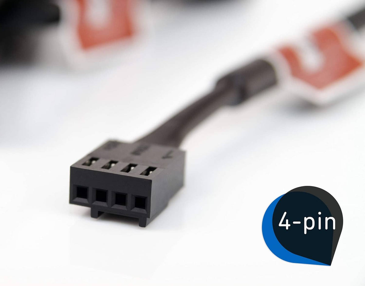 4-pin PWM fan connector plug for 120mm Noctua PC fan