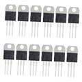 Pack of L7805CV 5V regulator ICs, metal-tab package, 3-pin leads visible