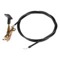Throttle control cable replacement with black cable and gold mounting bracket