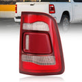 Red LED right-side tail light assembly with clear and dark lens sections.