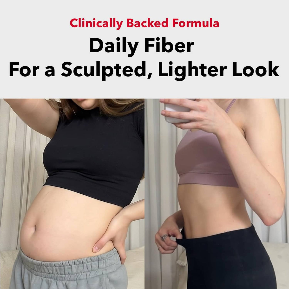 Person holding cutting jelly stick sachets on torso and waist