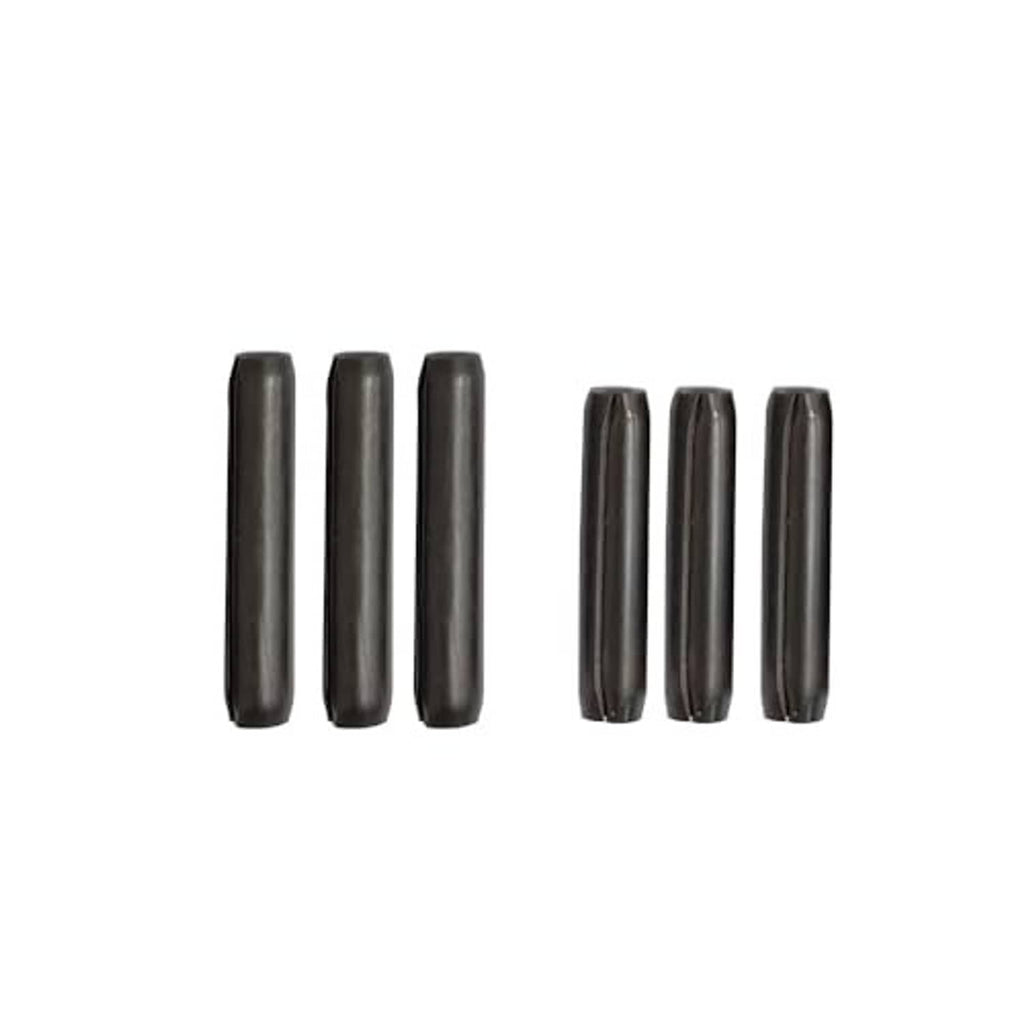 Six dark steel guide rods for transmission shifter rebuild set