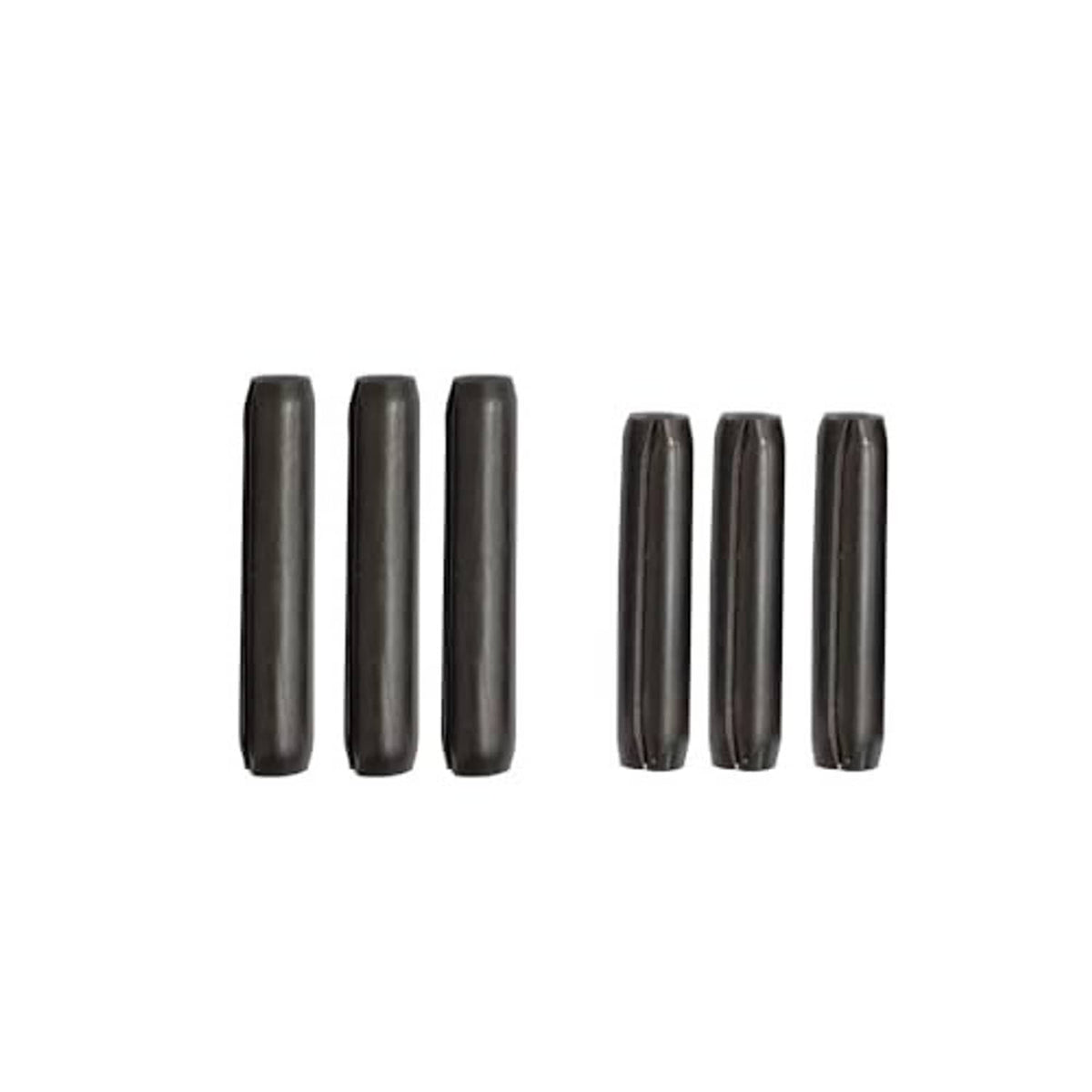 Six dark steel guide rods for transmission shifter rebuild set