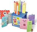 MathLink Numberblocks cubes activity set with multicolor numbered cube towers and cards