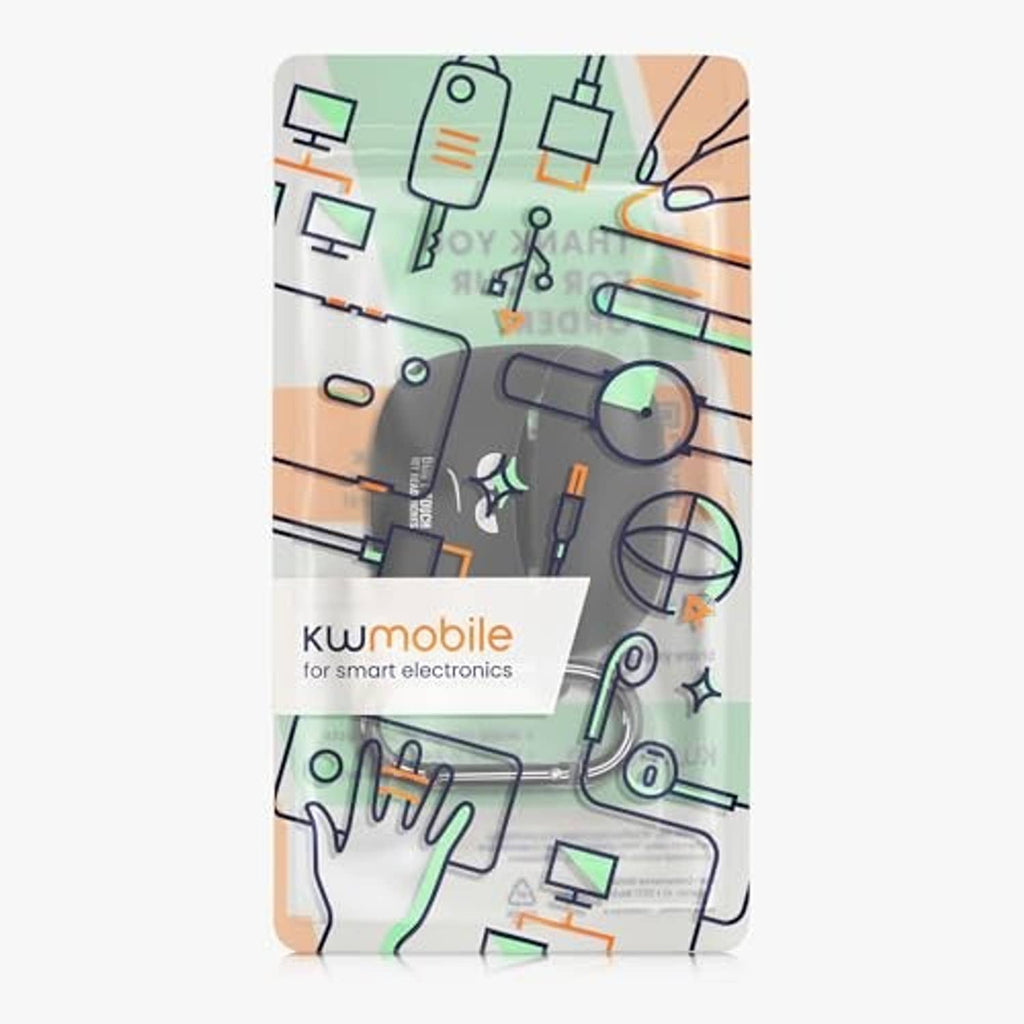 Printed retail package for silicone earbuds charging case cover