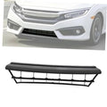 Front bumper lower grille insert, black mesh with rectangular grid openings
