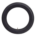 Black motorcycle inner tube ring with valve stem