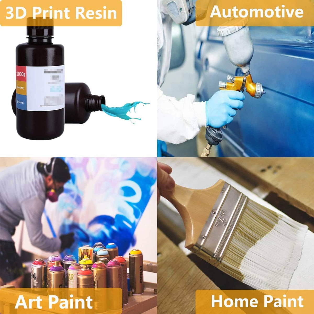 Paint strainer filters shown with art and home painting tools
