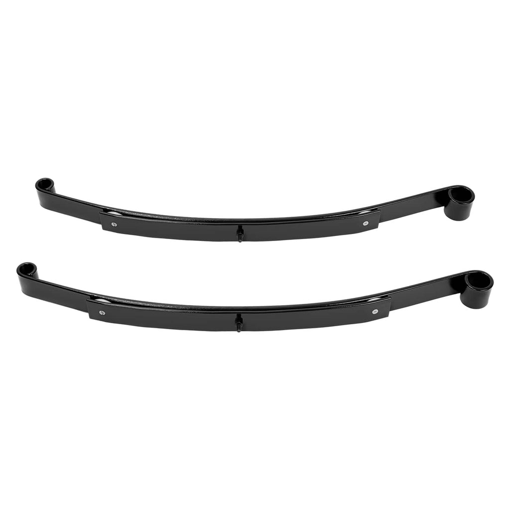 Rear 2-leaf spring set with bushings