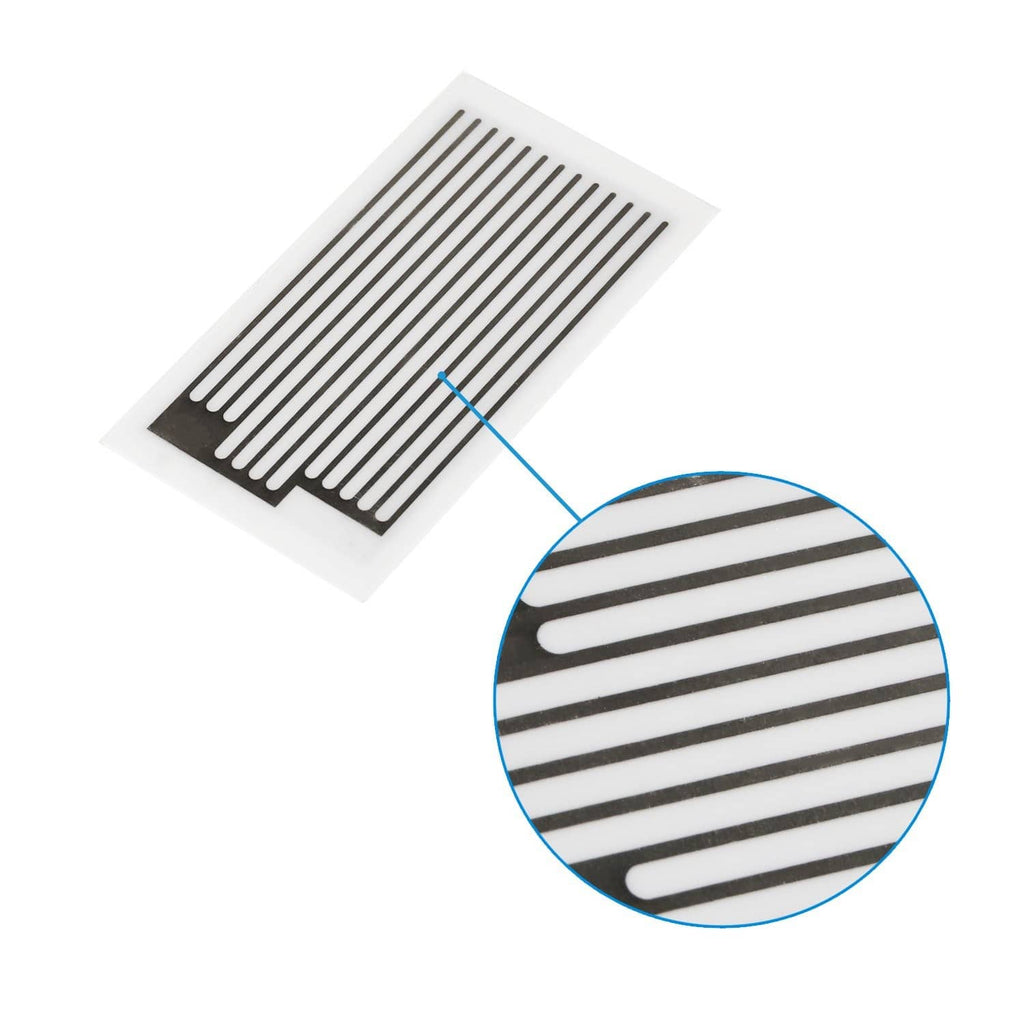 Ceramic ozone plate replacement with ribbed slots; close-up inset of strip pattern