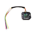 Voltage regulator rectifier with 4-wire harness and LED digital display module