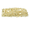 Uimoso gold 1/2-inch crushed glass rocks for fire pits and fireplaces