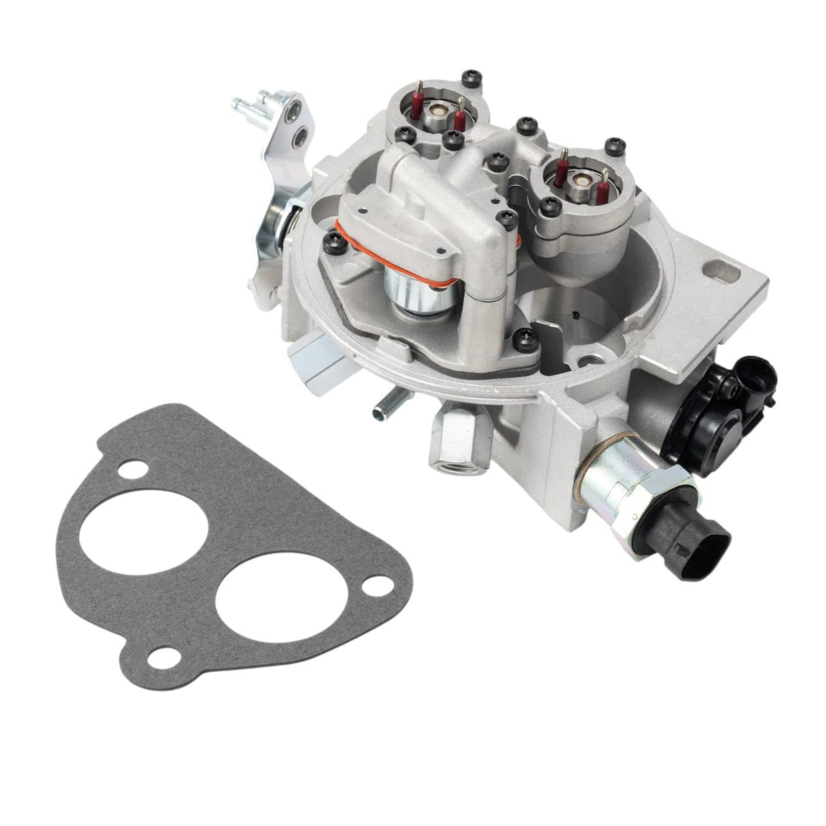 Throttle body assembly with ports and included gray mounting gasket
