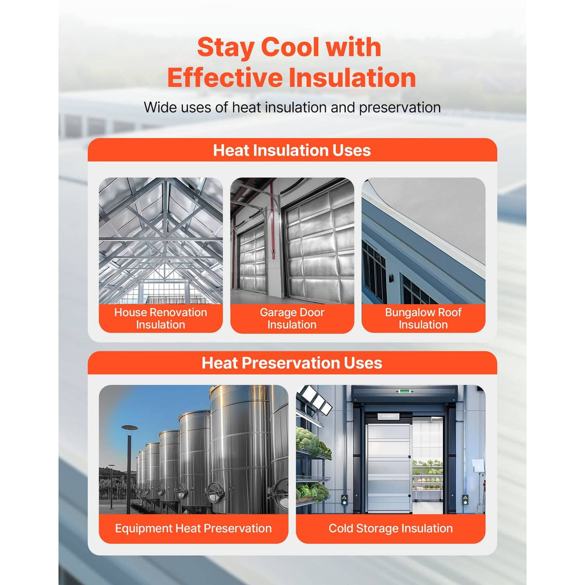 Radiant barrier insulation roll for heat control, double reflective layers