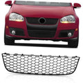 Black honeycomb mesh front lower grille, chrome-style surround, wide bumper insert