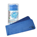 Varsity blue cooling neck wrap and head towel, one size, with logo print