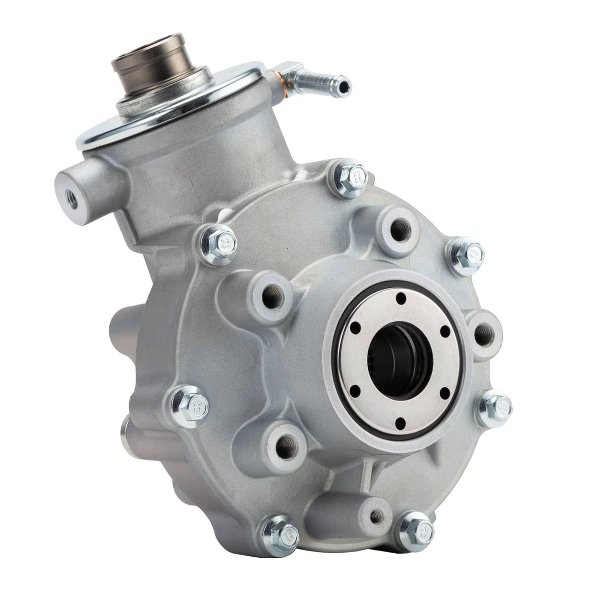 Silver rear differential assembly with side port and circular bearing retainer
