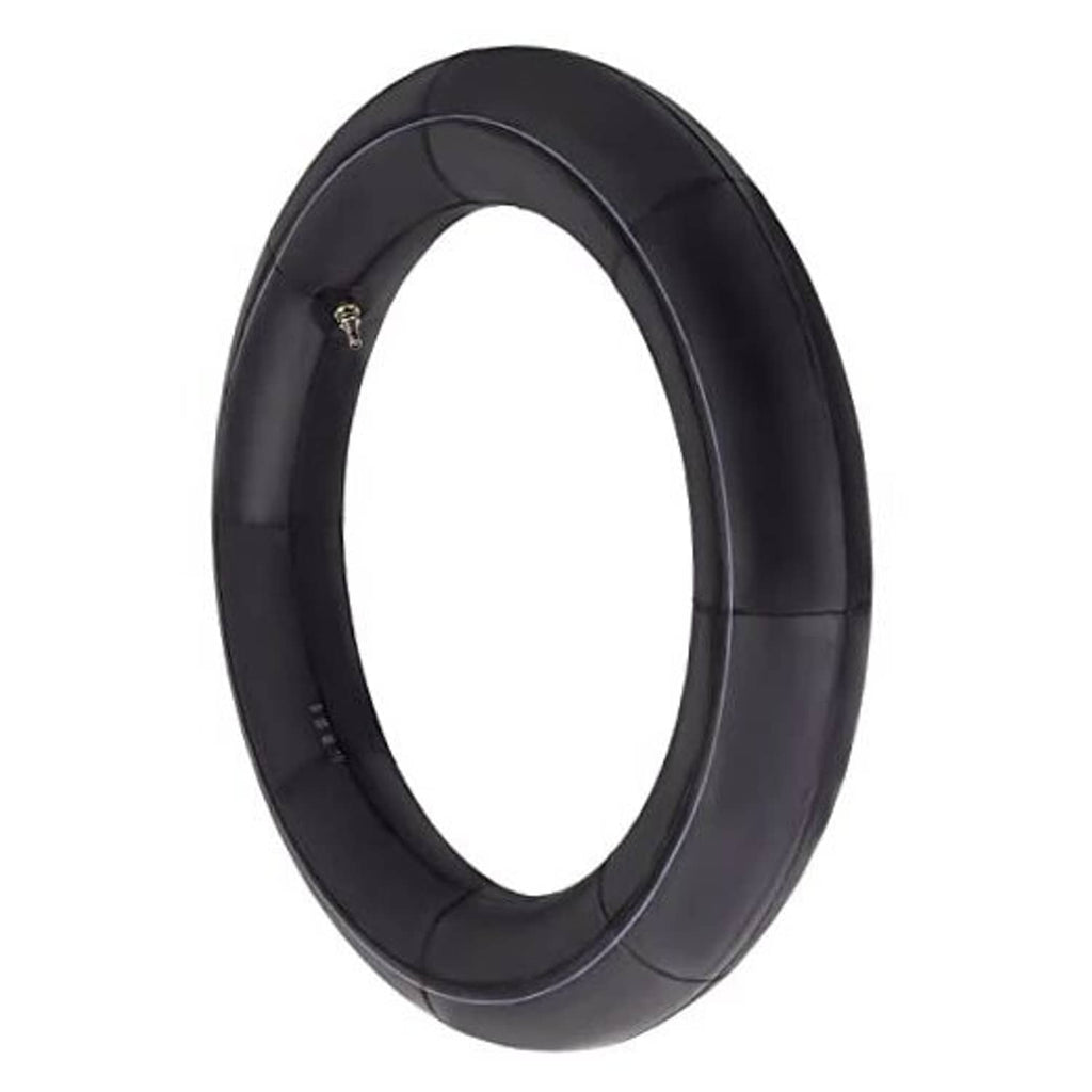 Black inner tube with TR4 valve stem for 130/90-16 tires