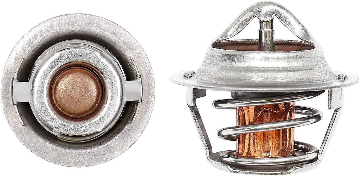 Thermal regulator kit: metal flange with copper center seal and thermostat spring