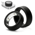 Black silicone smart ring cover set with two sleeves