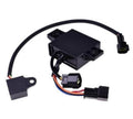 Black ignition CDI box with wire harness and mounting bracket