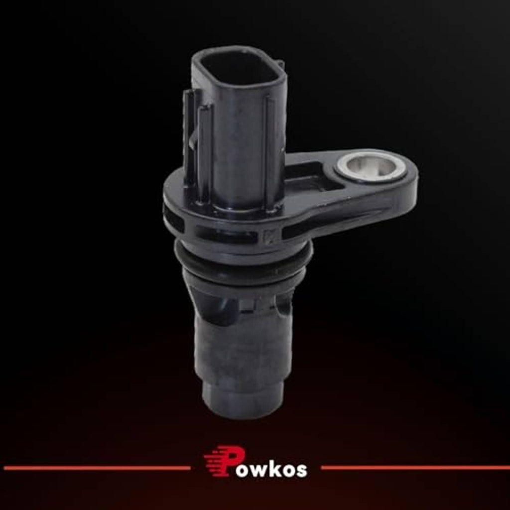 Camshaft position sensor with black connector and round mounting base