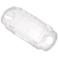 Clear hard shell PSP protective case with cutouts for buttons