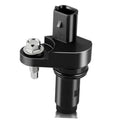 Crankshaft position sensor with black plastic housing and metal mounting bolt