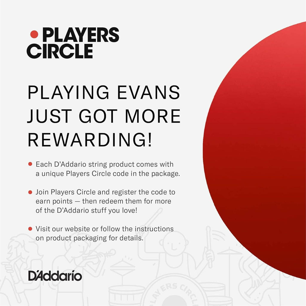 Players Circle promotional graphic with D'Addario logo