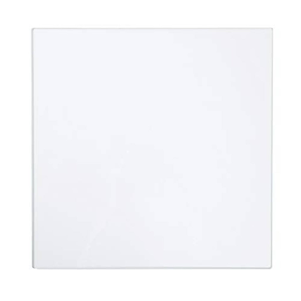 Clear borosilicate glass 3D printer bed, flat square sheet