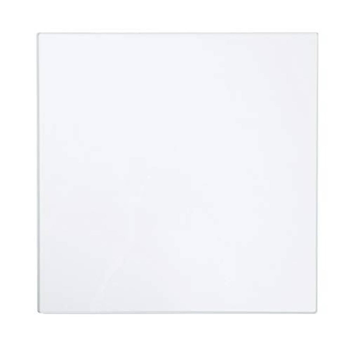 Clear borosilicate glass 3D printer bed, flat square sheet