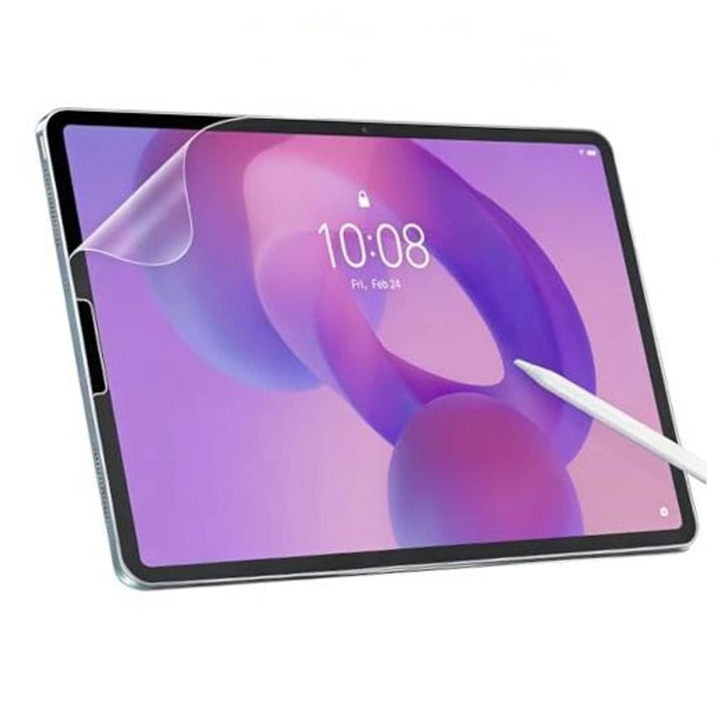 Transparent PET tablet screen protector sheet, curved fit for smooth coverage