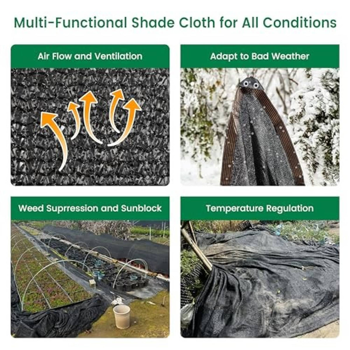 Woven black shade cloth fabric texture panel with grommet detail
