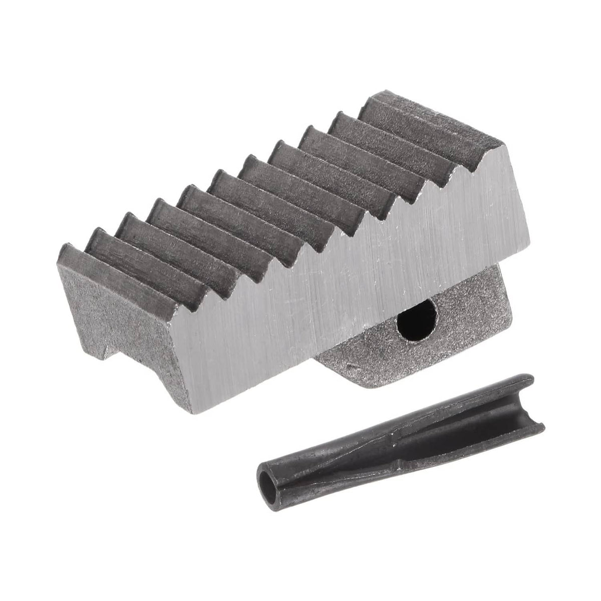 24-inch pipe wrench heel jaw replacement with included black pin