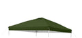 Army green 10x10 pop up canopy replacement cover with peak and reinforced corner seams